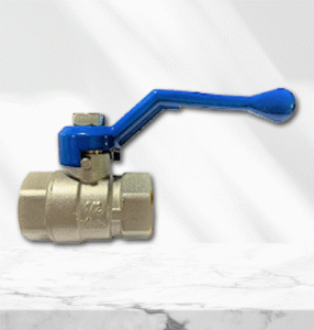 Varie Ball Valve BBA9 product on grey color background.
