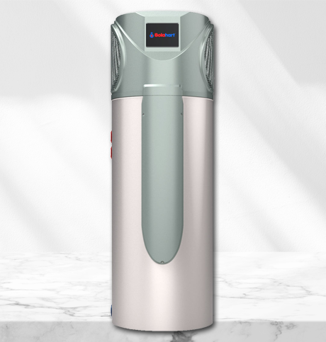 Solahart heat pump 270 product on white color background.